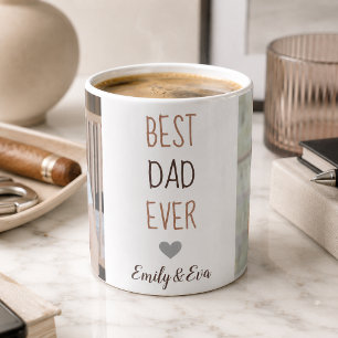 De Café "Mejor Papá del Mundo" Taza Personalizada – Regalo