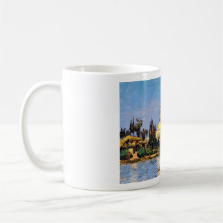 De Café Mezquita Hala Sultan Tekke en una taza