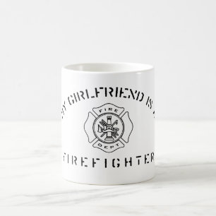 De Café Mi novia es una taza del bombero