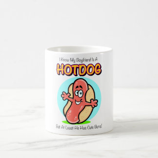 De Café Mi novio es una taza del perrito caliente