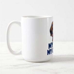 De Café Mi Perro Es Mi Copiloto Taza Beagle