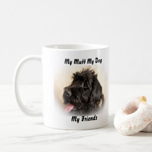 De Café Mi Perro Mi Taza Mis Amigos.