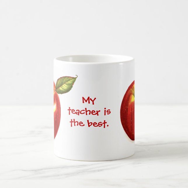 De Café Mi profesor es el mejor - taza (Centro)