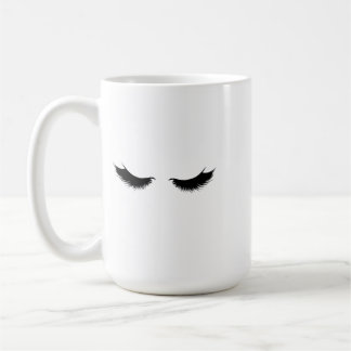 De Café Mi Taza Con Pestañas