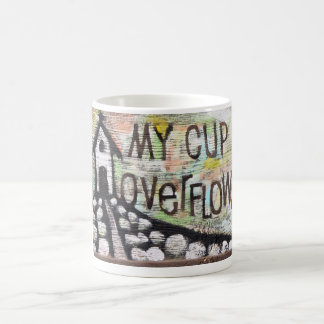 De Café mi taza desborda taza