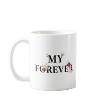 Mi Taza Floral Para Siempre | Regalo Romántico par