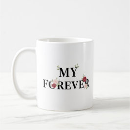De Café Mi Taza Floral Para Siempre | Regalo Romántico par