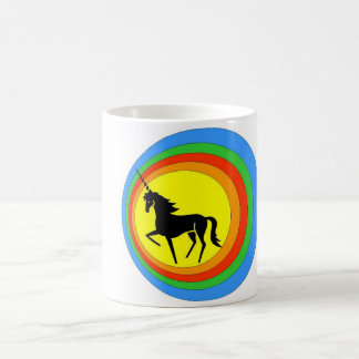 DE CAFÉ MI TAZA NEGRA DEL UNICORNIO.