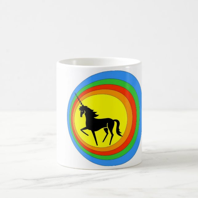 DE CAFÉ MI TAZA NEGRA DEL UNICORNIO. (Centro)