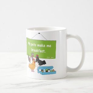 De Café Mis mascotas me hacen la taza del desayuno