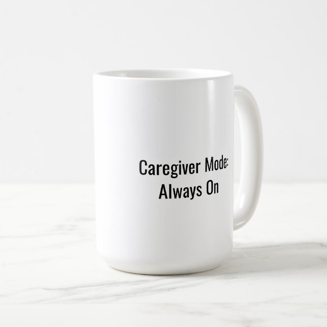 De Café Modo cuidador: Taza siempre encendida (Anverso derecho)
