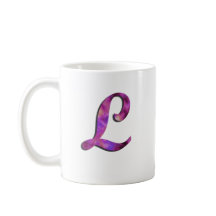 Monograma L taza