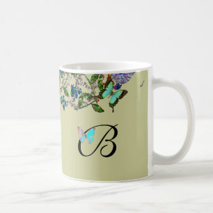 De Café Monogramed Bejeweled la taza