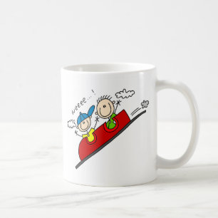De Café Montar la taza del roller coaster