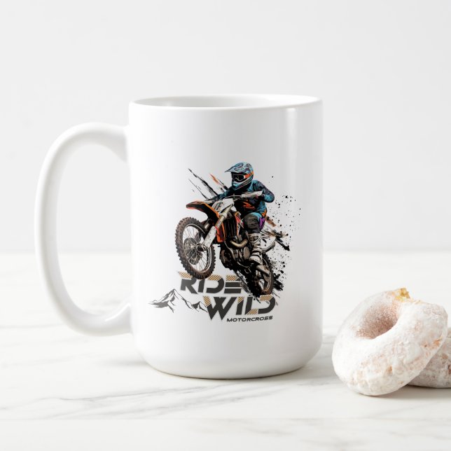 De Café Montar Salvaje | Taza Clásica 15# (Con donut)
