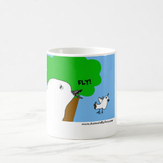 De Café ¡Mosca! Taza dulce del chirrido