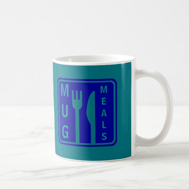 De Café Mug Comida para comidas en una taza (Derecha)
