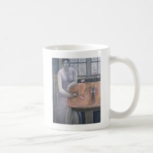 De Café Mujer con la pequeña taza 2007