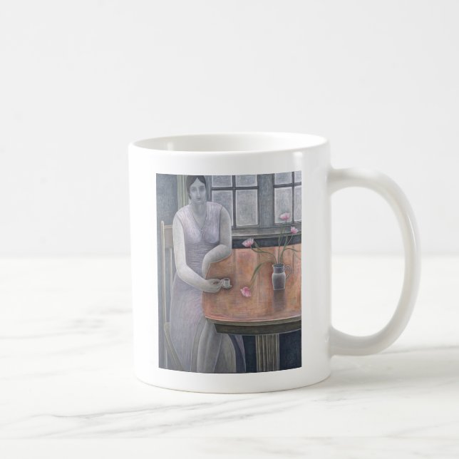 De Café Mujer con la pequeña taza 2007 (Derecha)