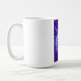 De Café Musa Mecánica | Taza Morada Cyberpunk