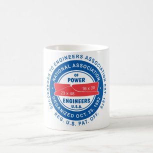 De Café N.A.P.E. Taza del blanco del logotipo