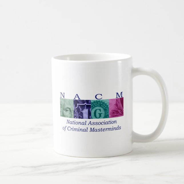 De Café NACM - Taza criminal del genio (Derecha)