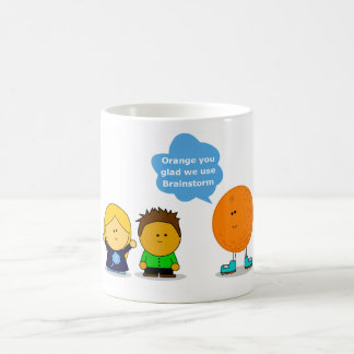 De Café Naranja usted taza alegre