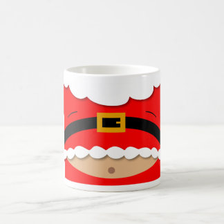 De Café ¡Navidad Papá Noel Ho! ¡Ho! ¡Ho! Taza