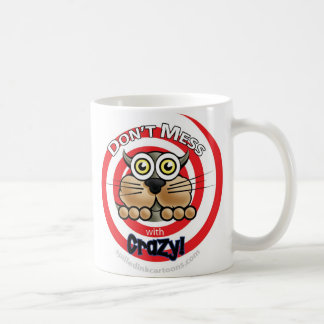 De Café No ensucie con la taza loca