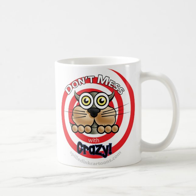 De Café No ensucie con la taza loca (Derecha)