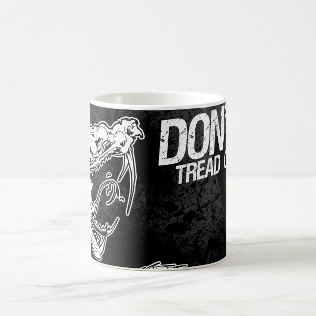 De Café ¡No haga! (Pisada en mí) taza (Centro)