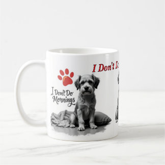 De Café No Hago Mañanas – Taza del Perro Gruñón