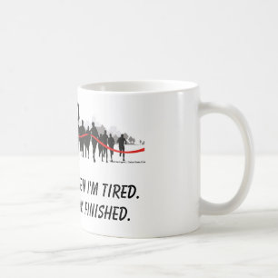 De Café No paro cuando soy taza cansada del corredor