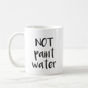 De Café No pintar la taza del agua