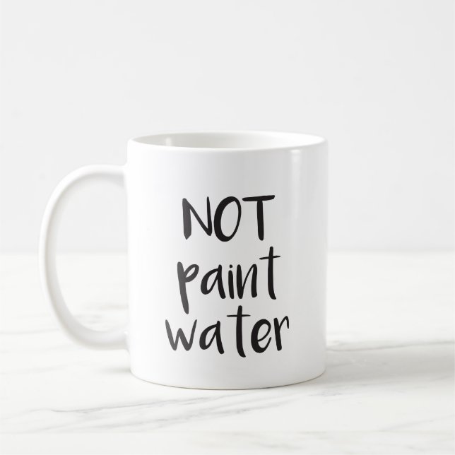 De Café No pintar la taza del agua (Izquierda)