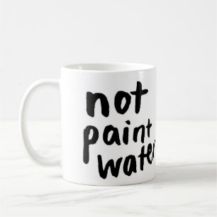 De Café No pintar la taza del agua