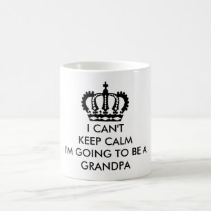 De Café No puede guardar la calma, taza del abuelo