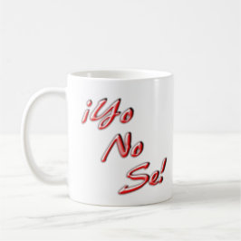 De Café No sé la taza