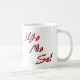 De Café No sé la taza