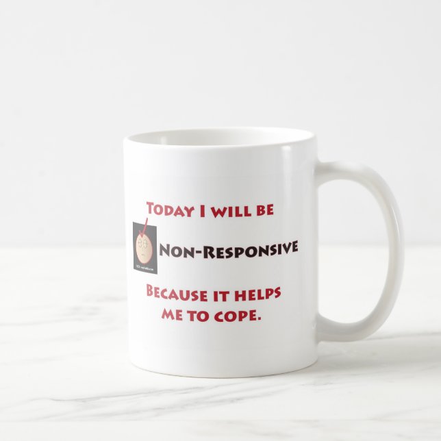 De Café No sensible hace frente la taza (Derecha)