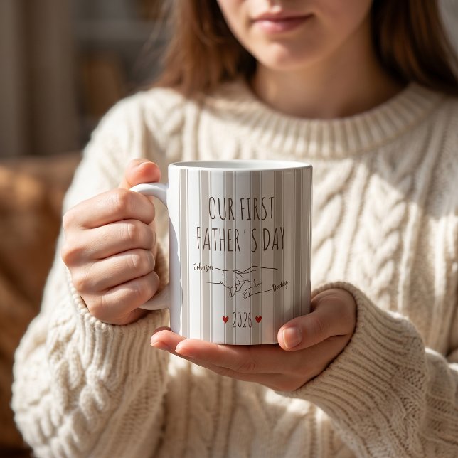 De Café Nuestro Primer Día del Padre Taza (Subido por el creador)