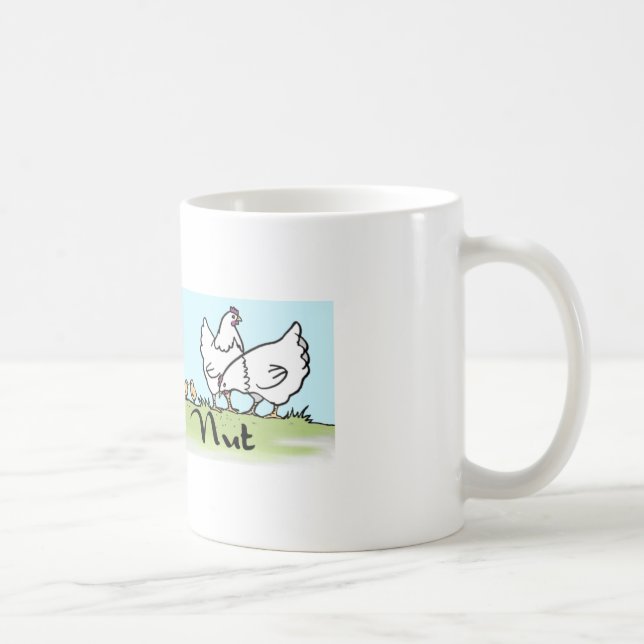 De Café Nuez del pollo - taza (Derecha)