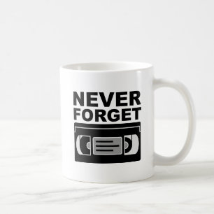 De Café Nunca Olvides VHS Taza Divertida
