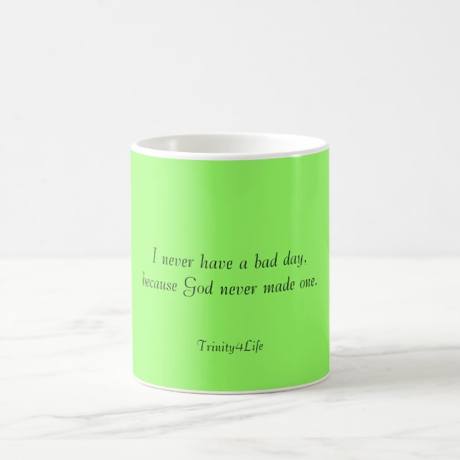 De Café Nunca tengo un mún día… Taza (Centro)