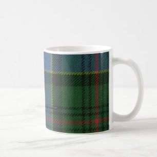De Café Ogilvie que caza la taza antigua del tartán