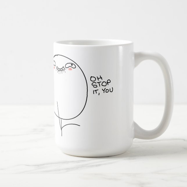 De Café Oh parada él, usted - taza (Derecha)