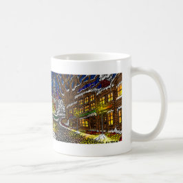 De Café Olde Towne 11 oz. Taza blanca clásica