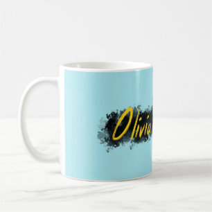 De Café Olivia - su nombre en la taza - el mejor kuandika