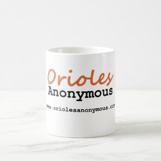 De Café Oriole anónimo - taza del logotipo del sitio