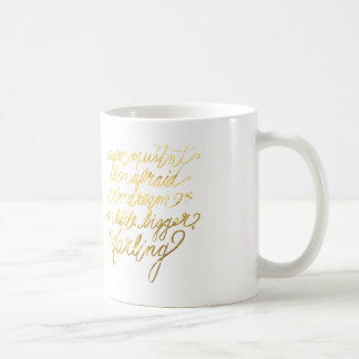 De Café Oro taza "más grande" ideal